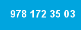 978 172 35 03 978 172 35 03